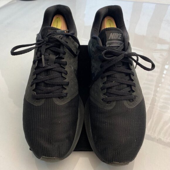 Nike Downshifter 7 Running Shoes Black Mesh Lace Up Men's Size 11 - Picture 4 of 14